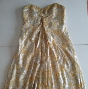 Strapless Cocktail Dress